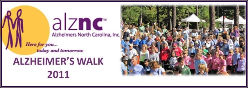 Alzheimers North Carolina - Walk 2011