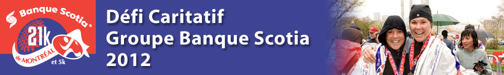 Banque Scotia Defi caritatif Montreal